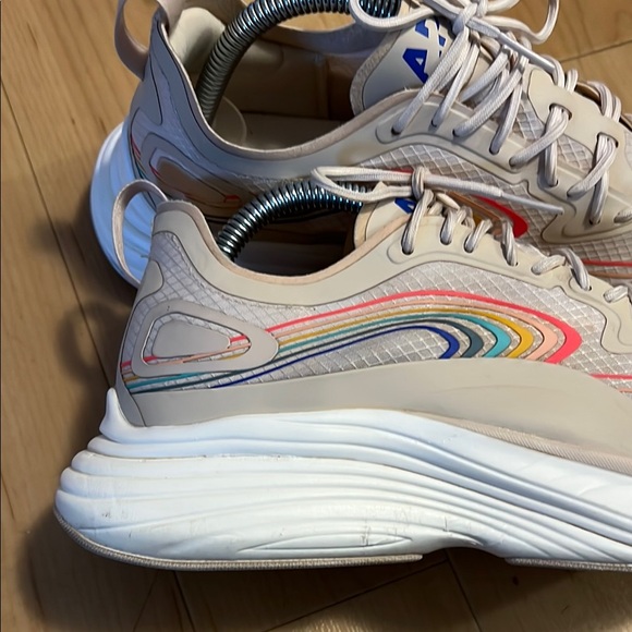 APL Women's Streamline Running Shoes In Alabaster/Peacock/Multi - Picture 3 of 13